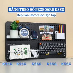 Bảng lỗ Pegboard kẹp bàn