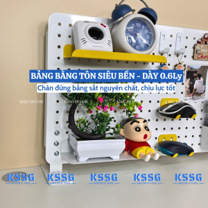 Bảng lỗ Pegboard chân đứng để bàn