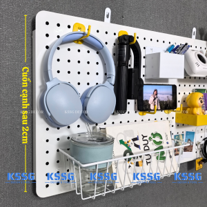 Bảng Pegboard gắn tường treo đồ