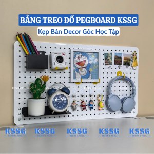 Bảng lỗ Pegboard kẹp bàn