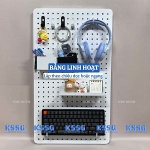 Bảng Pegboard gắn tường treo đồ