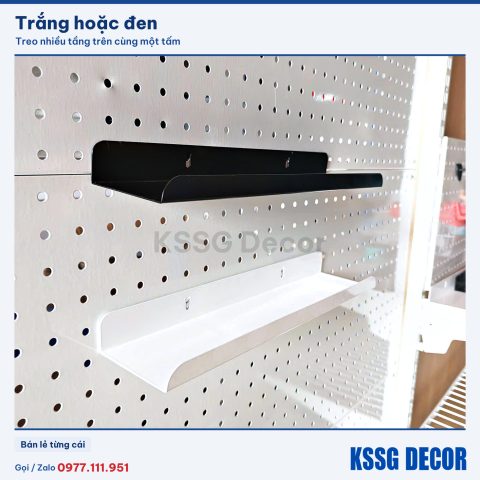 Khay không gờ dài 33cm màu trắng, ảnh thực tế (3)