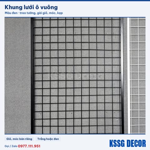 Khung lưới 100×50cm cọng 3.5mm, 4 màu