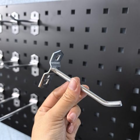 Móc 2 chấu lỗ vuông 15cm - Xi