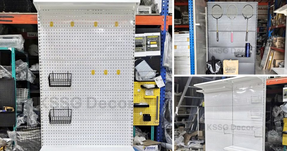 Bảng giá kệ pegboard đứng sàn