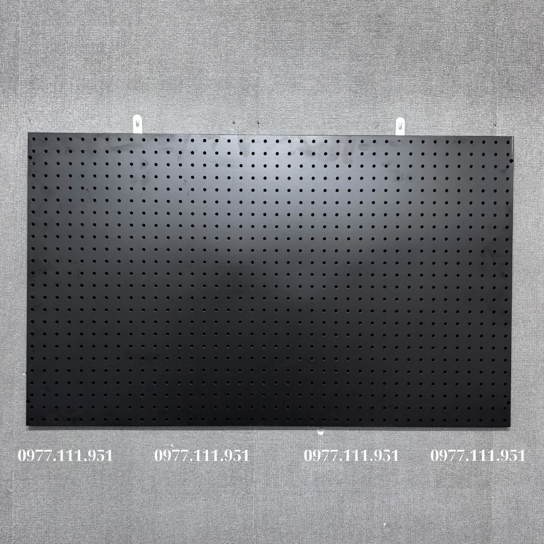 Tấm tôn đục lỗ 1mx60 Tấm tôn đục lỗ gắn tường treo phụ kiện
